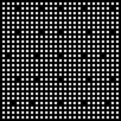 Alpha asemic square pattern asset pack / 11 loops