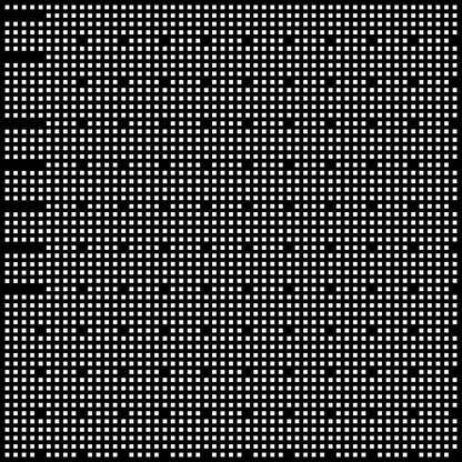 Alpha asemic square pattern asset pack / 11 loops