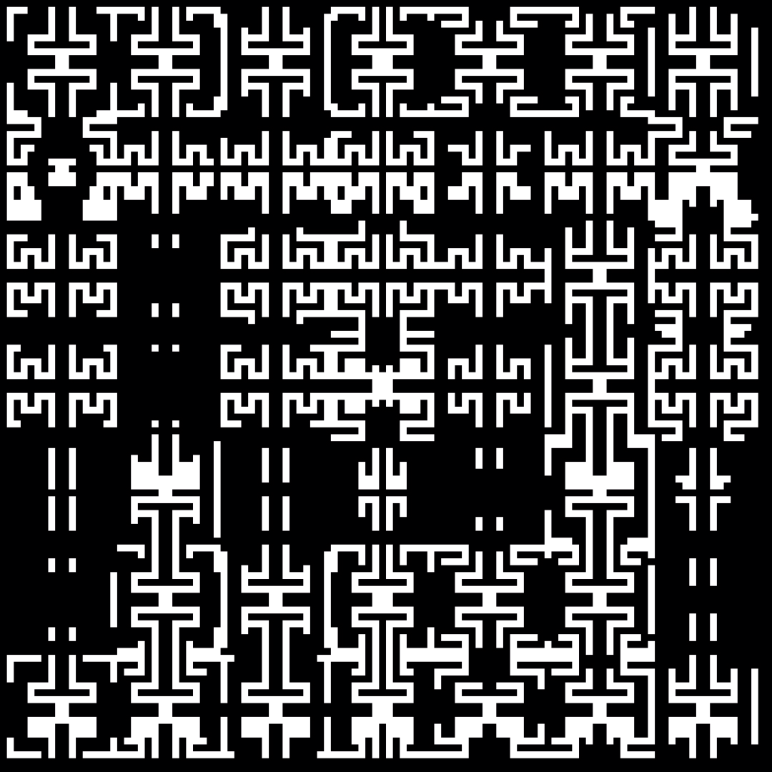 Beta asemic square pattern asset pack / 12 loops