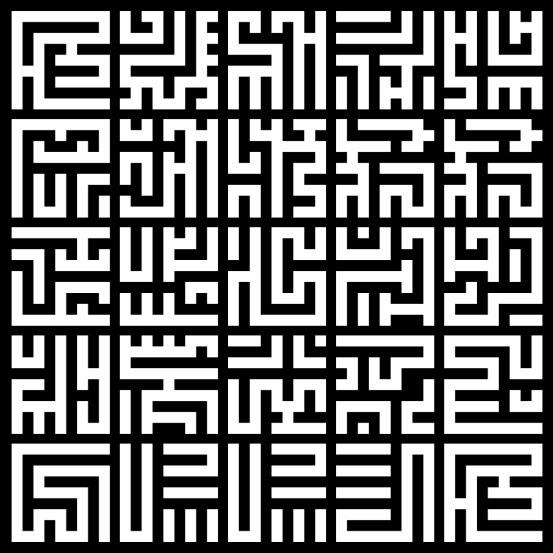 Delta asemic square pattern asset pack / 9 loops
