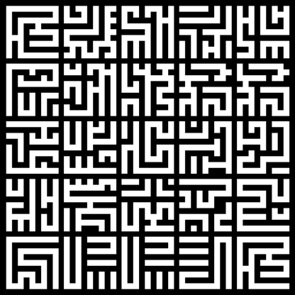Delta asemic square pattern asset pack / 9 loops