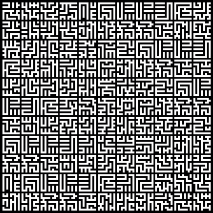 Delta asemic square pattern asset pack / 9 loops