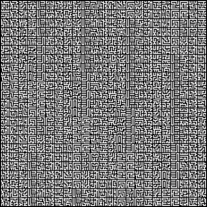 Delta asemic square pattern asset pack / 9 loops