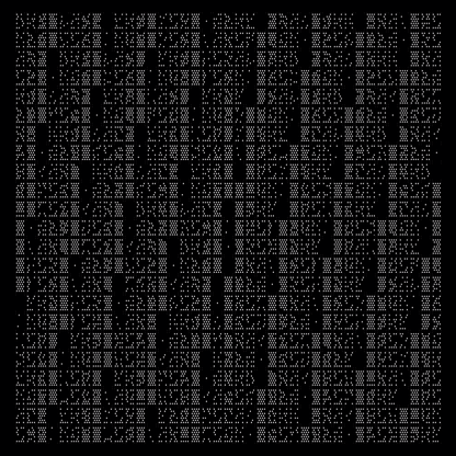 Epsilon asemic square pattern asset pack / 9 loops