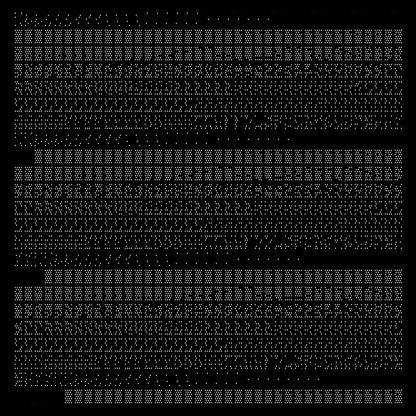 Epsilon asemic square pattern asset pack / 9 loops