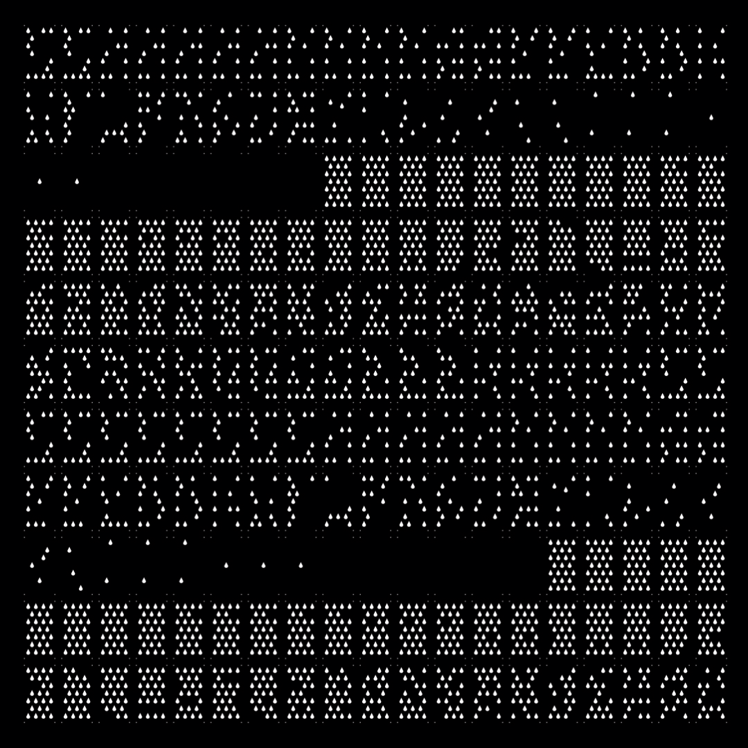 Epsilon asemic square pattern asset pack / 9 loops