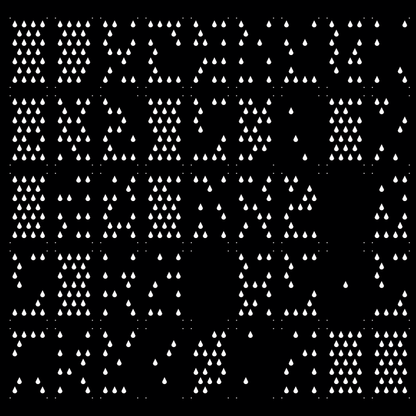 Epsilon asemic square pattern asset pack / 9 loops