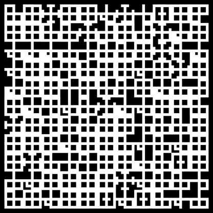 Eta asemic square pattern asset pack / 10 loops