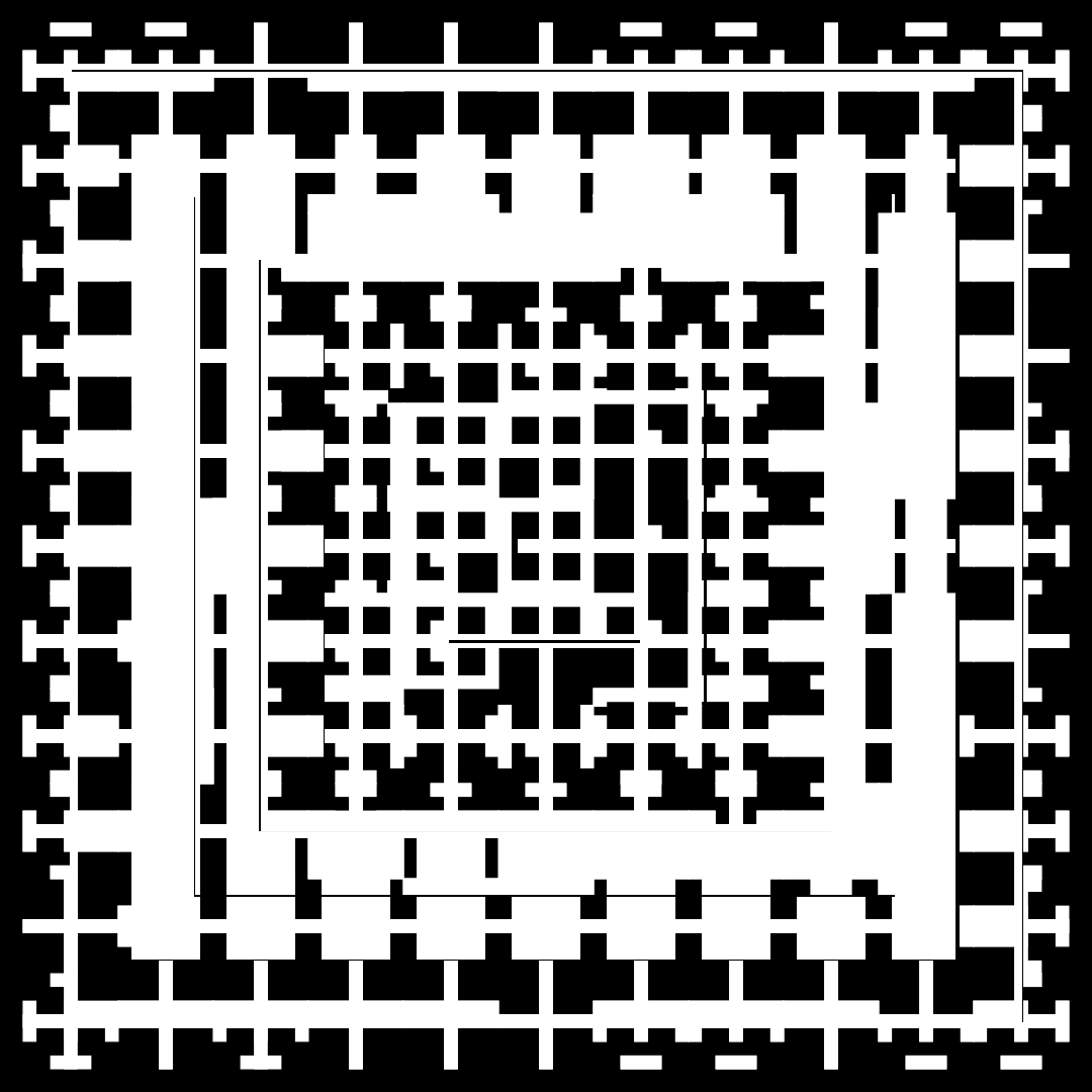 Eta asemic square pattern asset pack / 10 loops