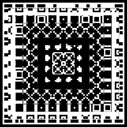 Eta asemic square pattern asset pack / 10 loops