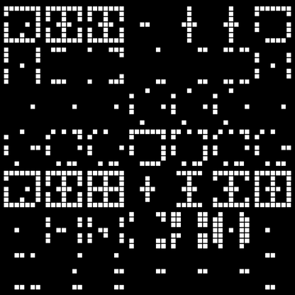 Kappa asemic square pattern asset pack / 9 loops