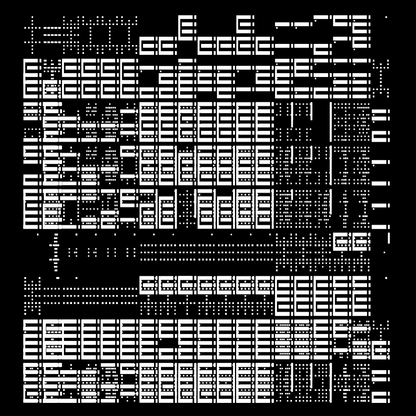 Lambda asemic square pattern asset pack / 10 loops