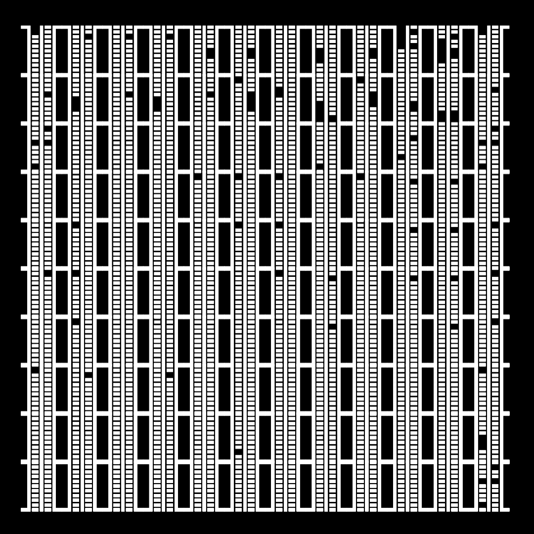 Lambda asemic square pattern asset pack / 10 loops
