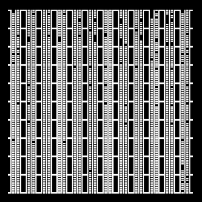 Lambda asemic square pattern asset pack / 10 loops