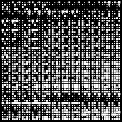 Mu asemic square pattern asset pack / 10 loops