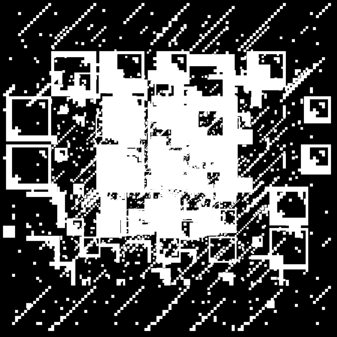 Theta asemic square pattern asset pack / 18 loops