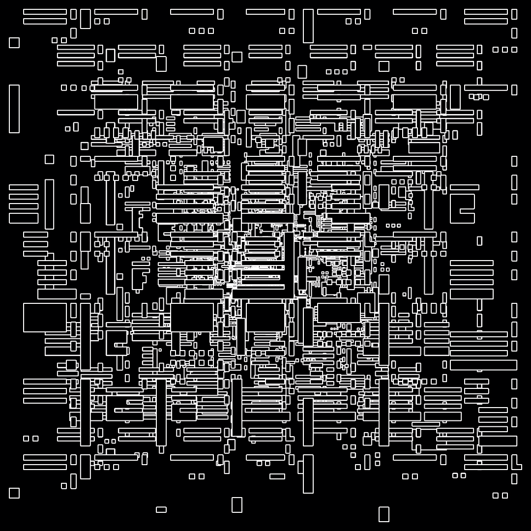 Theta asemic square pattern asset pack / 18 loops