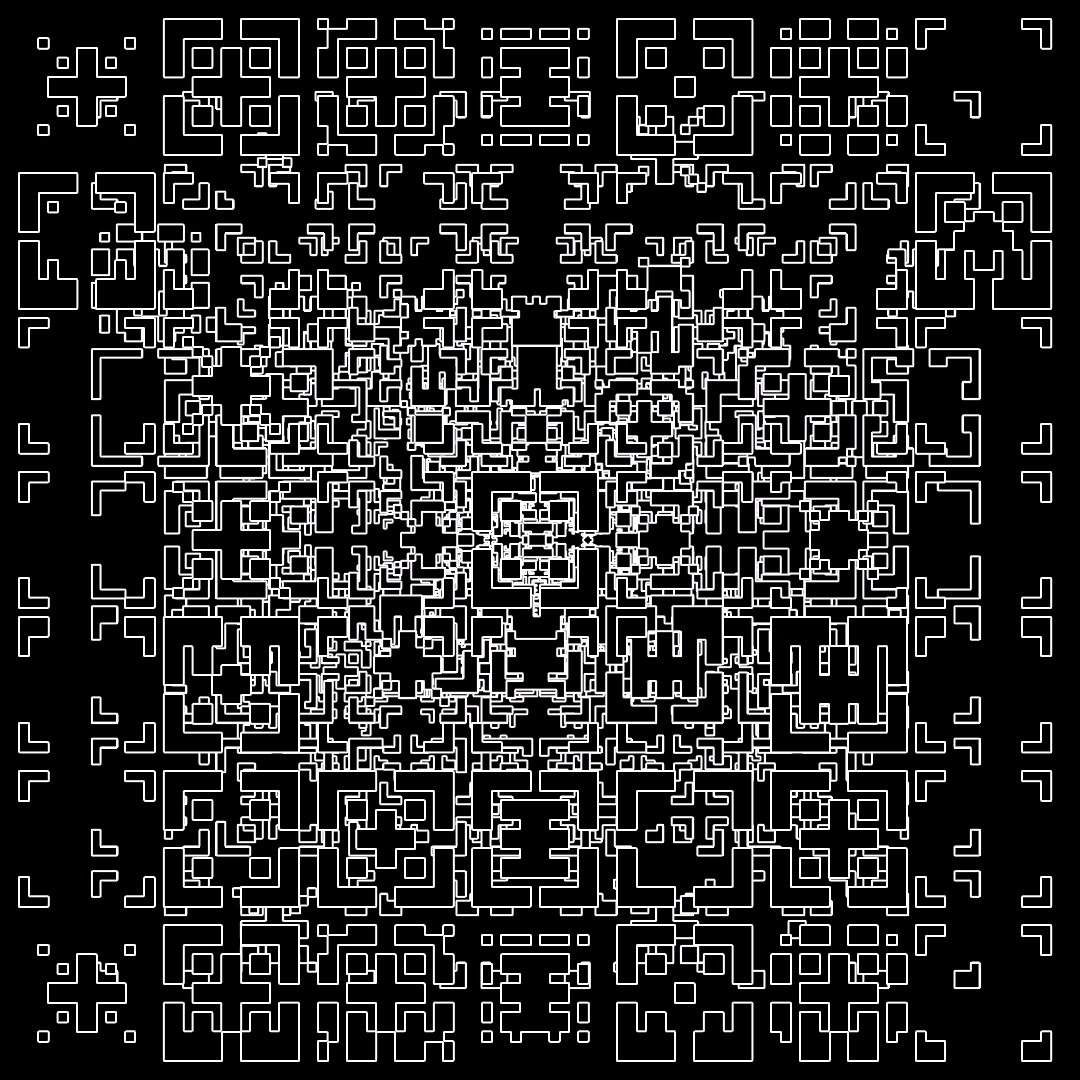 Theta asemic square pattern asset pack / 18 loops