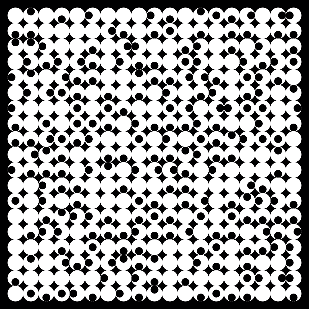 Zeta asemic square pattern asset pack / 10 loops