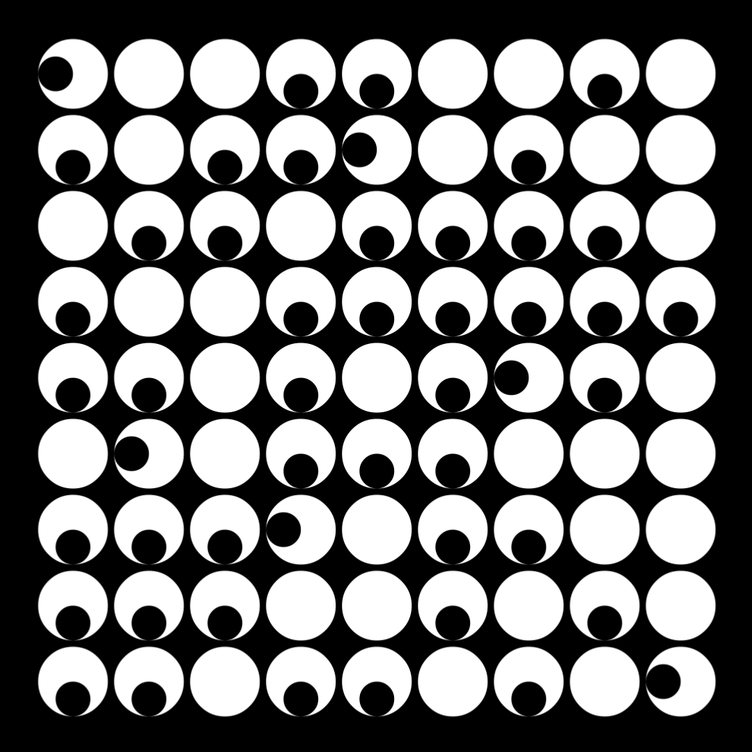 Zeta asemic square pattern asset pack / 10 loops