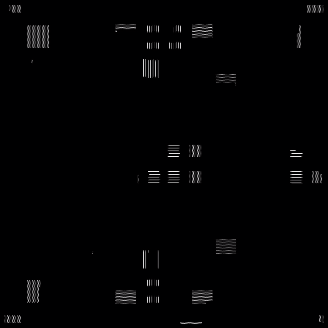Square overlay alpha asemic asset pack / 41 loops
