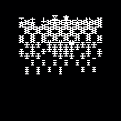 Square overlay alpha asemic asset pack / 41 loops