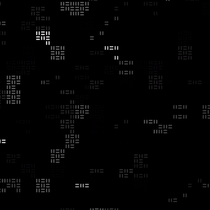 Square overlay alpha asemic asset pack / 41 loops