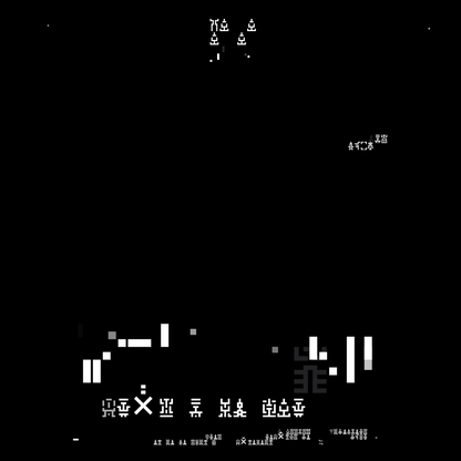 Square overlay alpha asemic asset pack / 41 loops