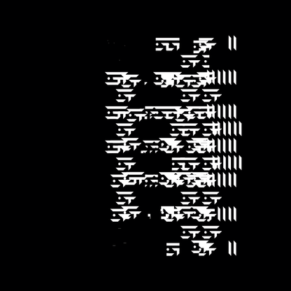 Square overlay alpha asemic asset pack / 41 loops