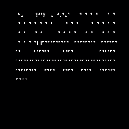 Square overlay alpha asemic asset pack / 41 loops