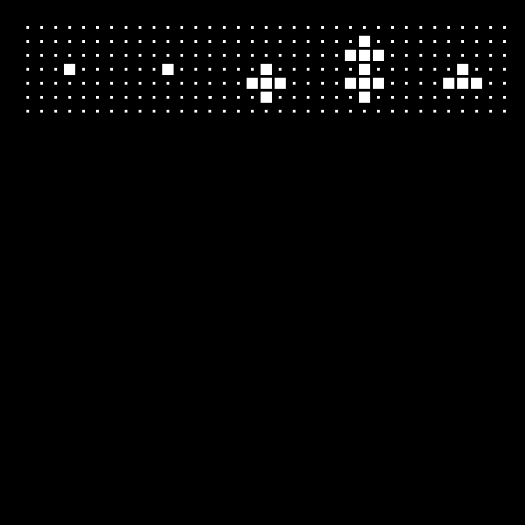 Beta square overlay asemic asset pack / 47 loops