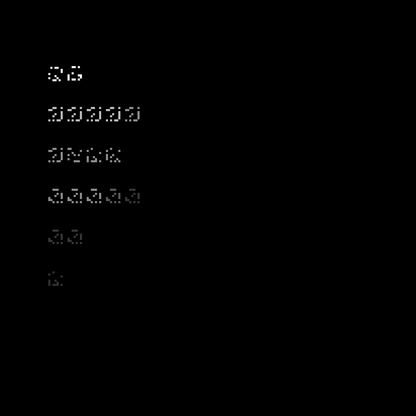 Beta square overlay asemic asset pack / 47 loops