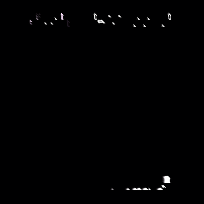 Gamma square overlay asemic asset pack / 52 loops