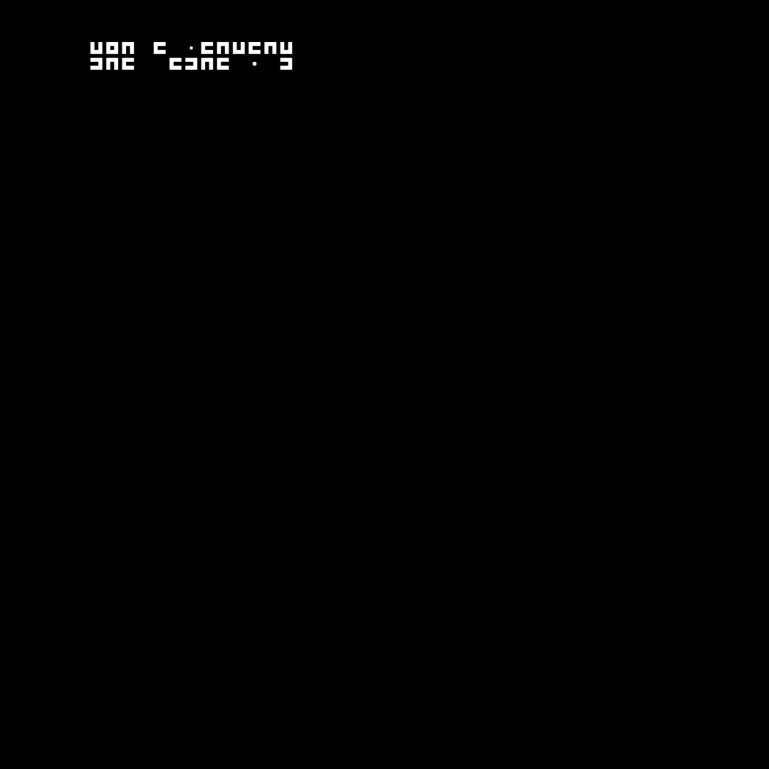 Gamma square overlay asemic asset pack / 52 loops