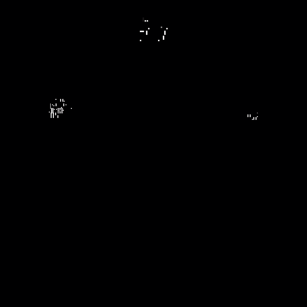 Gamma square overlay asemic asset pack / 52 loops