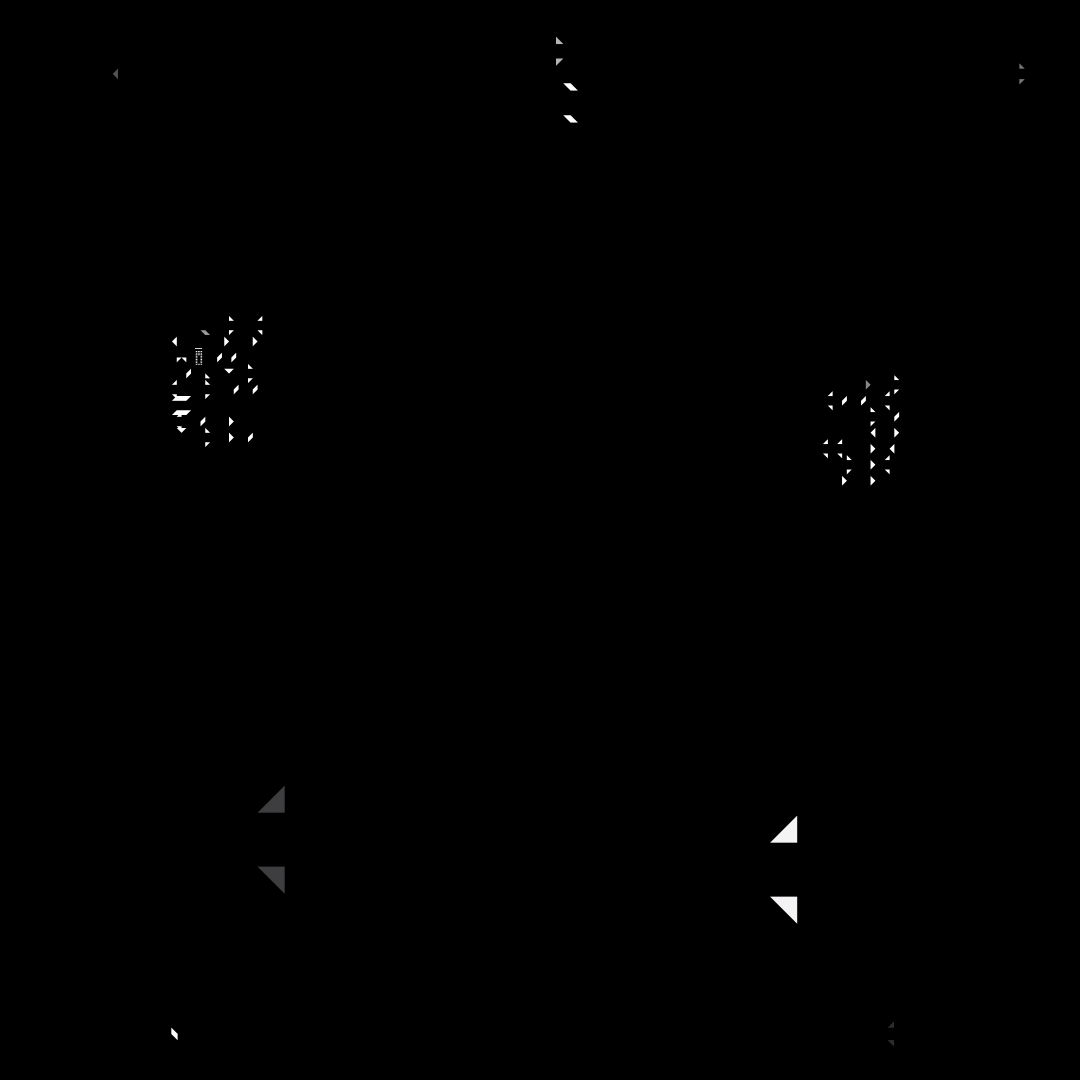 Gamma square overlay asemic asset pack / 52 loops