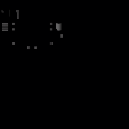 Gamma square overlay asemic asset pack / 52 loops