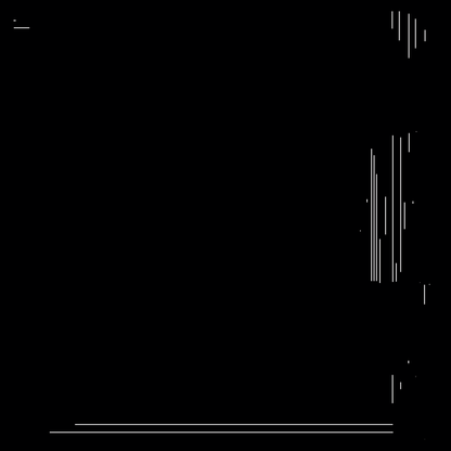 Gamma square overlay asemic asset pack / 52 loops