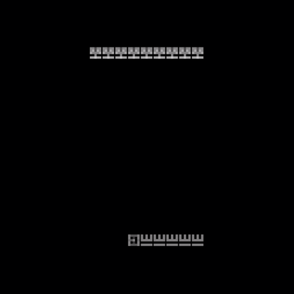 Gamma square overlay asemic asset pack / 52 loops