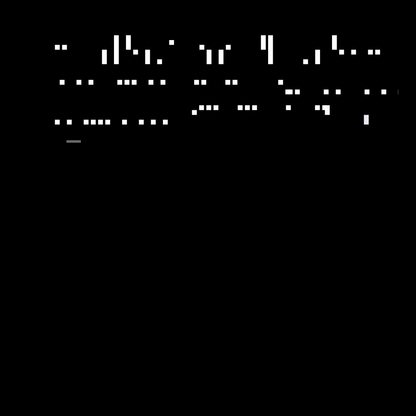 Gamma square overlay asemic asset pack / 52 loops