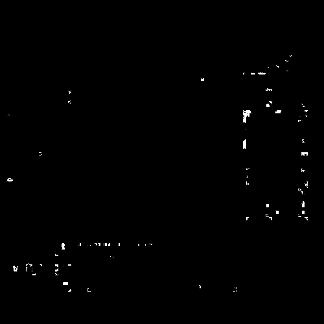 Gamma square overlay asemic asset pack / 52 loops