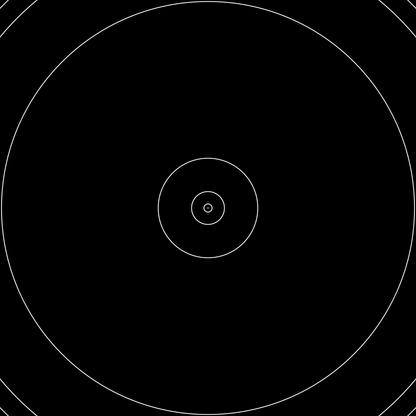 Circular square pattern asset pack / 13 loops