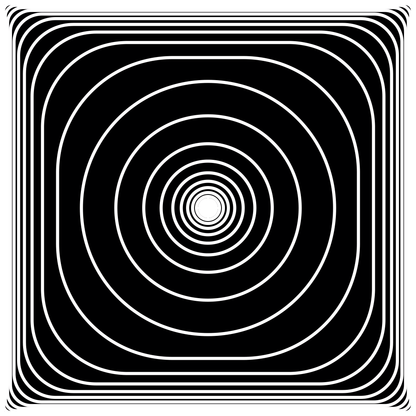 Circular square pattern asset pack / 13 loops