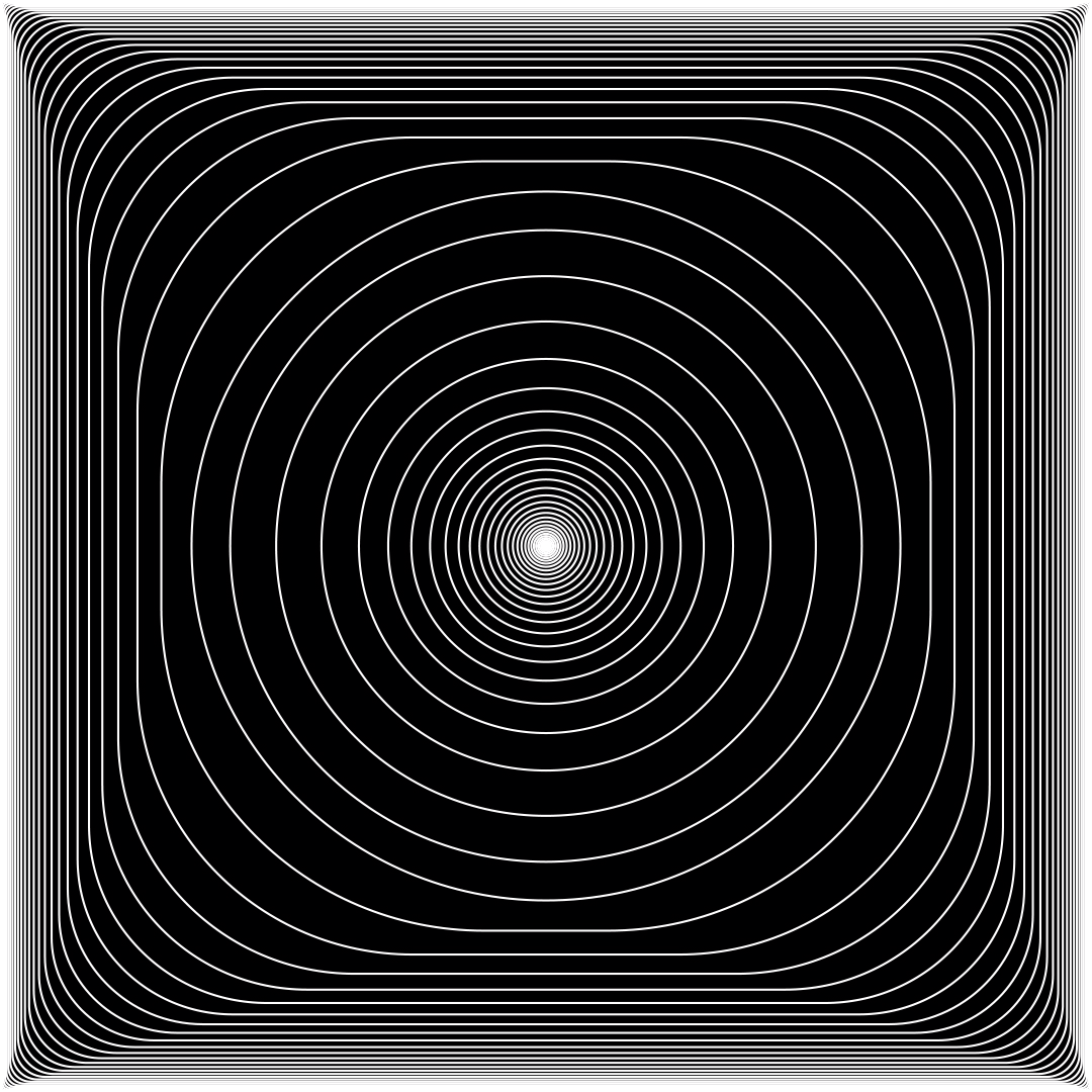 Circular square pattern asset pack / 13 loops