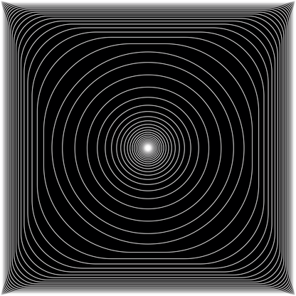 Circular square pattern asset pack / 13 loops
