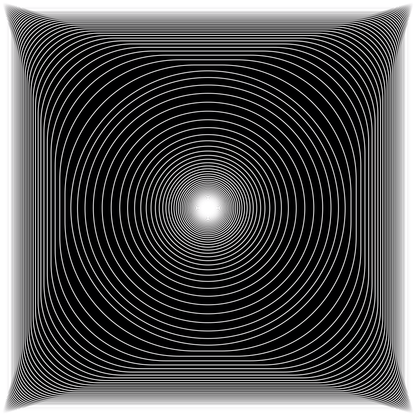 Circular square pattern asset pack / 13 loops