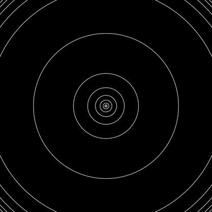Circular square pattern asset pack / 13 loops