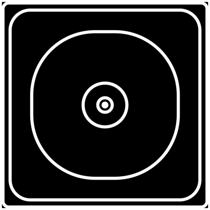 Circular square pattern asset pack / 13 loops