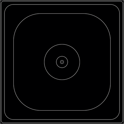 Circular square pattern asset pack / 13 loops