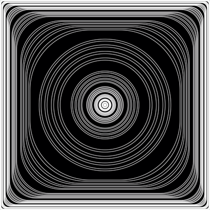 Circular square pattern asset pack / 13 loops